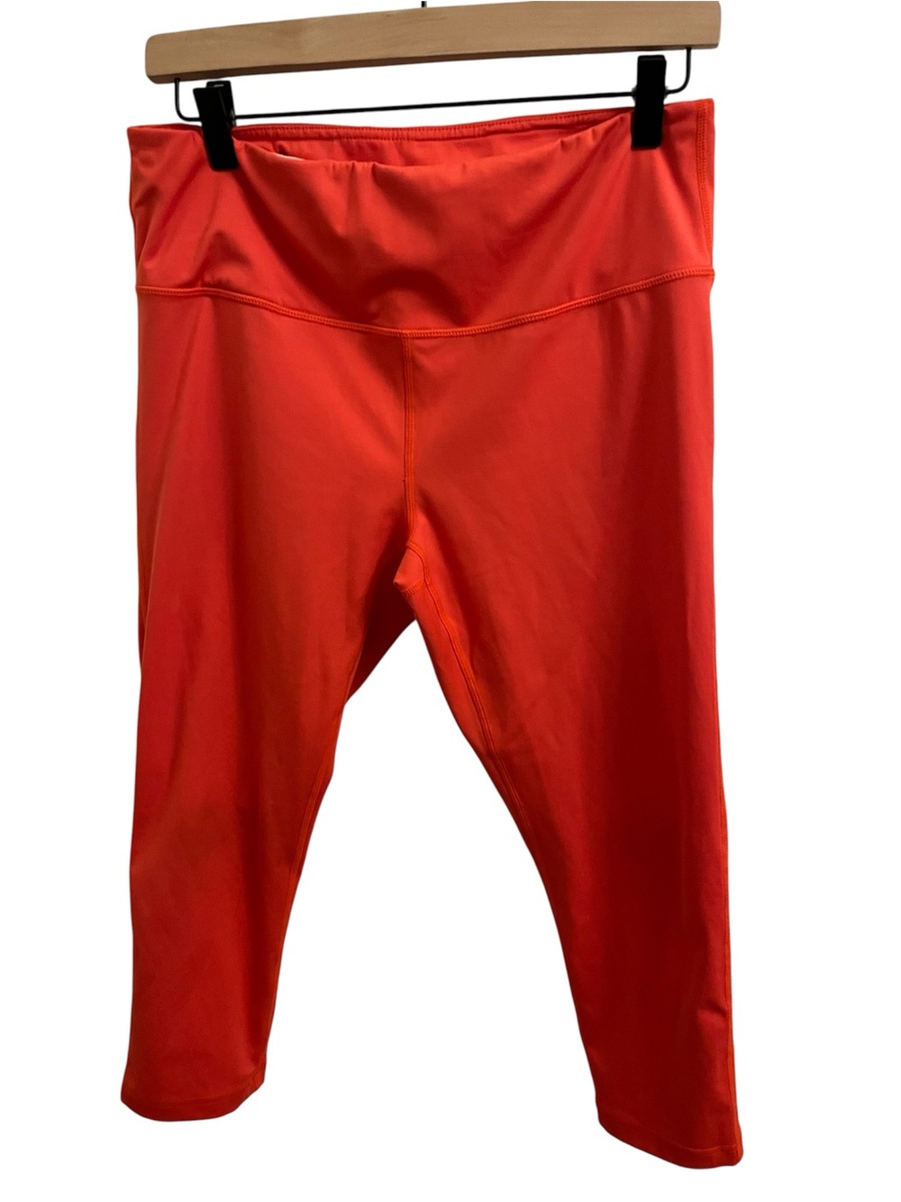 Zella Bright Orange Coral Capri Leggings